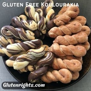 gluten free koulourakia