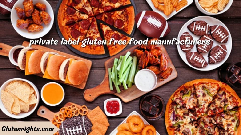 private label gluten free food manufacturers