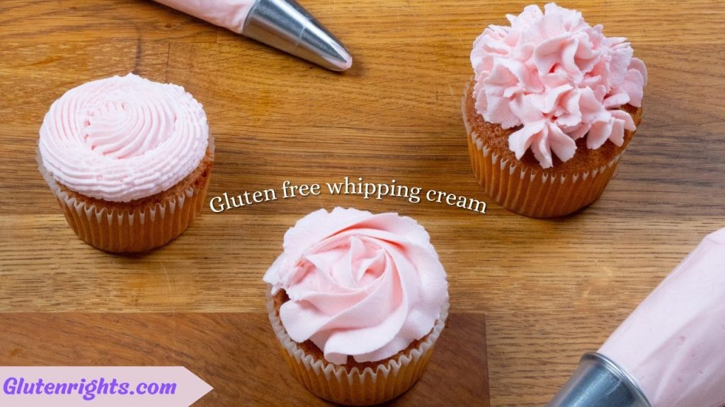 gluten free whipping cream