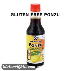 gluten free ponzu
