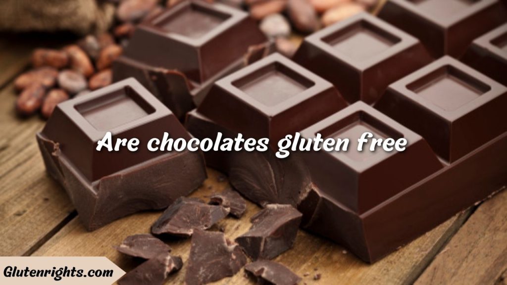 Gluten free chocolates