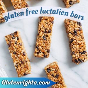 gluten free lactation bars