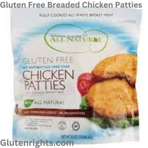 Gluten Free Breaded Chicken Patties