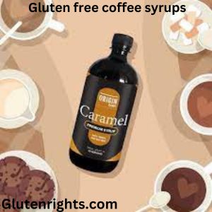 Gluten free coffee syrups
