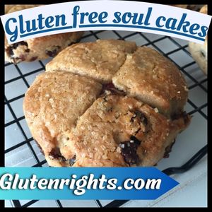 Gluten free soul cakes