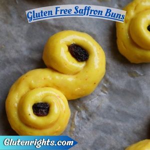 Gluten Free Saffron Buns