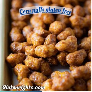 Corn puffs gluten free