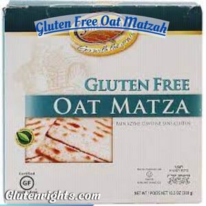 Gluten Free Oat Matzah